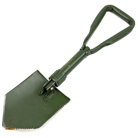 German Army Original Issue Trifold Shovel