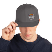 Bronco GO Retro Mountain and Sunset Snapback Hat