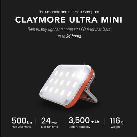 Claymore ULTRA MINI Rechargeable Area Light