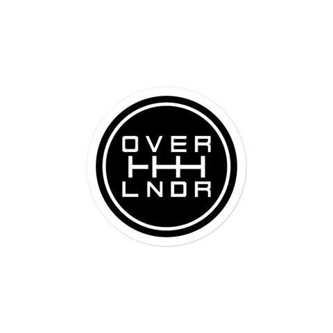 OVERLNDER Bronco Shifter Sticker - Black
