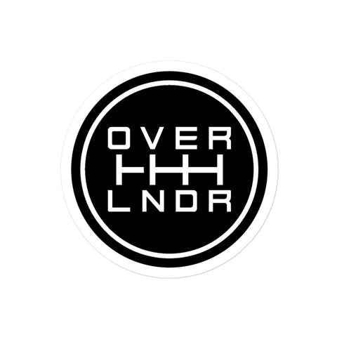OVERLNDER Bronco Shifter Sticker - Black